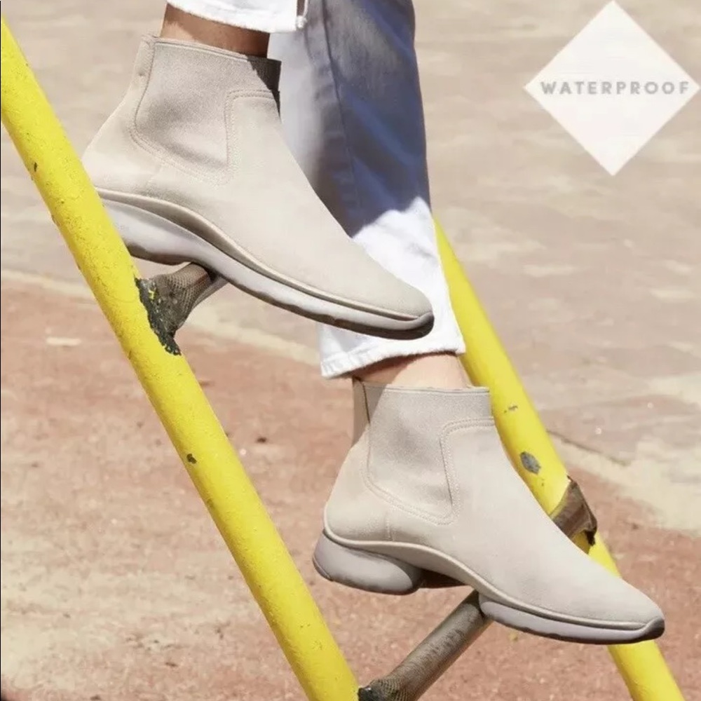 Dove suede/white  Chelsea   waterproof zerogrand